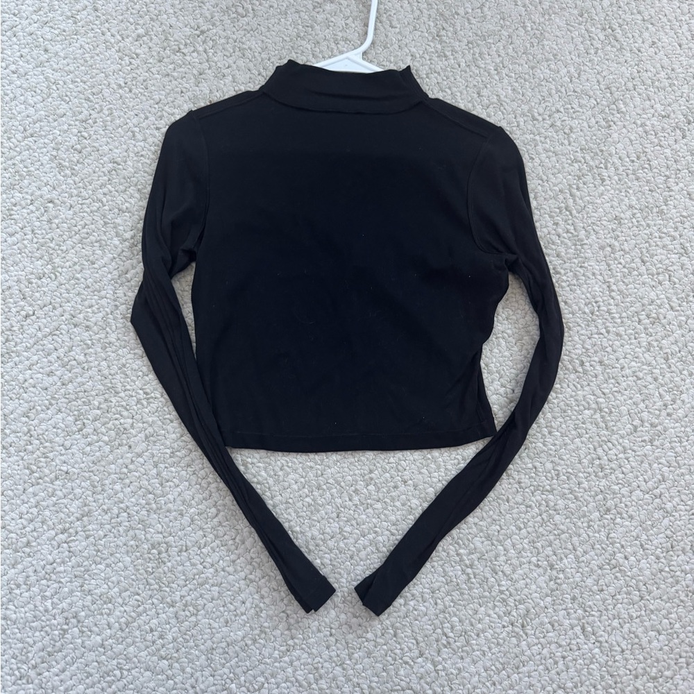 Black Long Sleeve Women's Top